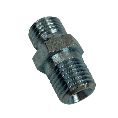 Bedford Precision Parts Bedford Precision Nipple 1/4in NPT x 1/4in NPS - Replacement for Graco/Titan/Wagner/Speeflo 0509873 12-219